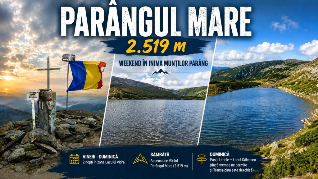Weekend în inima Munților Parâng